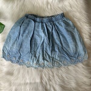 5x$25 Sonoma Eyelet Embroidery Hem Skirt with Built In Shorts, 12